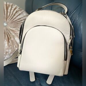 Zara Basic Collection Faux Leather Backpack Shoulder-bag